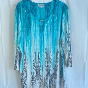 JM Collection Women XL Blouse